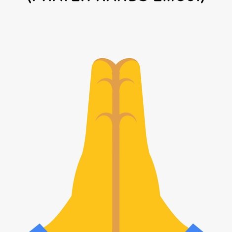 (Prayer Hands Emoji)