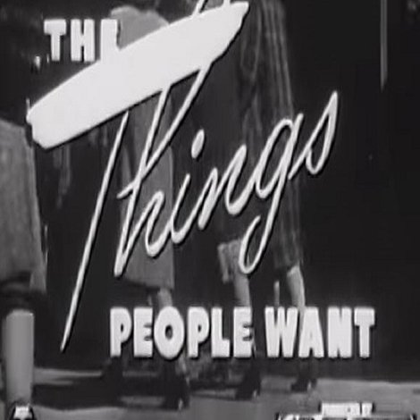 The Things People Want