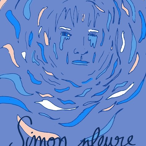 Simon pleure