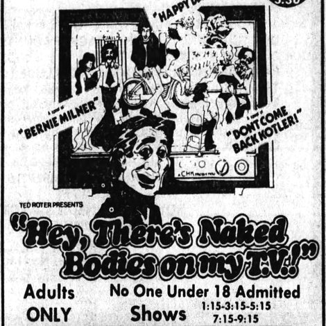 Hey! There's Naked Bodies on My TV!