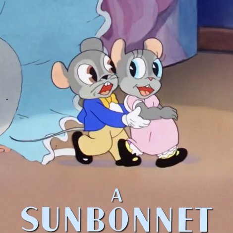 A Sunbonnet Blue