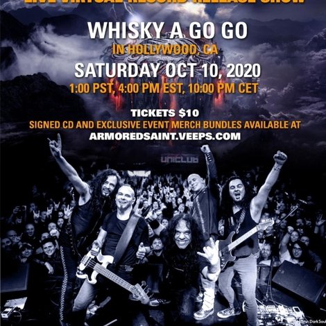 Armored Saint: Punching The Sky Record Release show