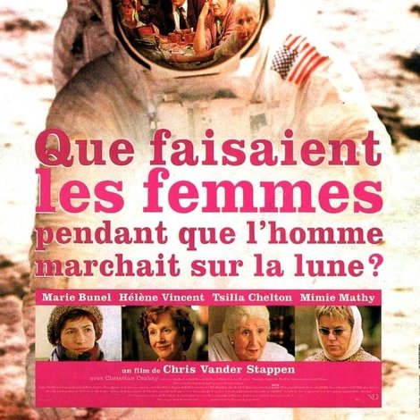 Que faisaient les femmes pendant que l'homme marchait sur la lune?
