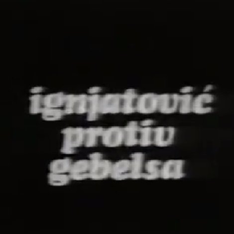 Ignjatović protiv Gebelsa