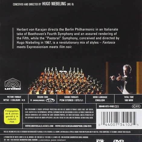 Karajan dirigiert Beethovens fünfte Symphonie