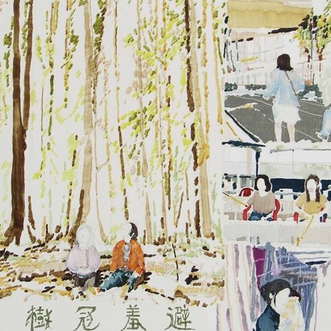 樹冠羞避
