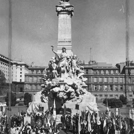El monumento a Cristóbal Colón
