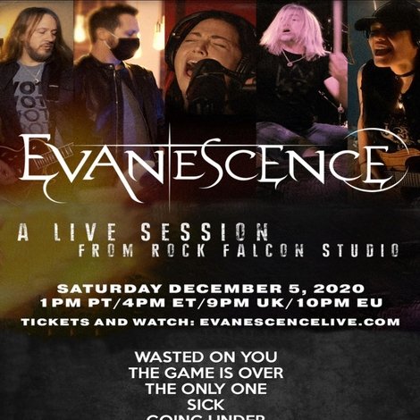 Evanescence - A Live Session From Rock Falcon Studio