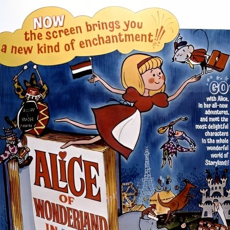 Alice of Wonderland in Paris