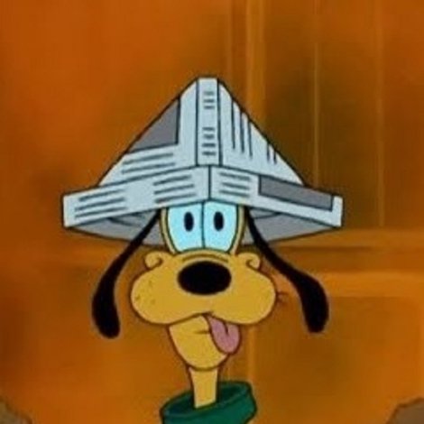 Pluto Gets the Paper: Street Cleaner