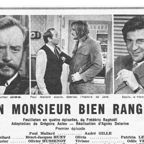Un monsieur bien rangé