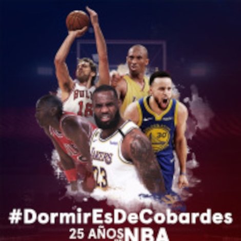 Dormir es de cobardes. 25 años de NBA