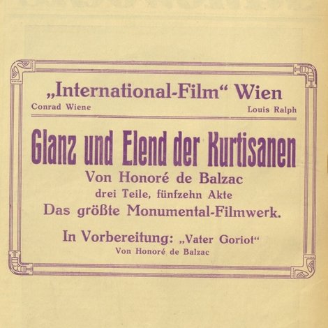 Glanz und Elend der Kurtisanen