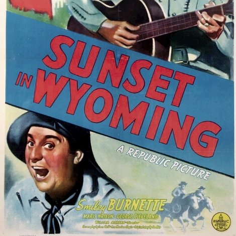Sunset in Wyoming