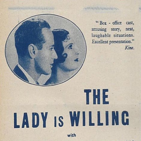 The Lady Is Willing