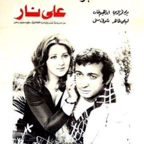 قطة على نار