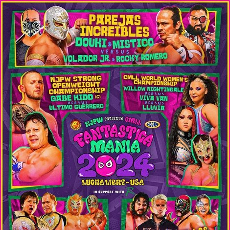NJPW Presents CMLL Fantastica Mania 2024 - Lucha Libre USA