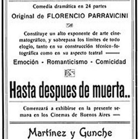Hasta después de muerta