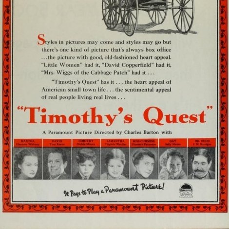 Timothy's Quest