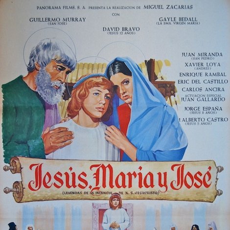 Jesús, María y José