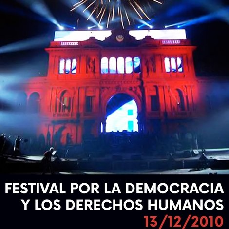 Charly García: Festival por los derechos humanos y la democracia