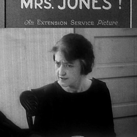Poor Mrs. Jones