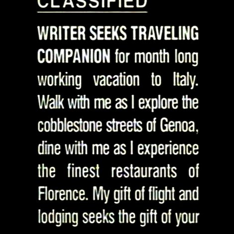 Traveling Companion
