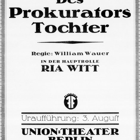Des Prokurators Tochter