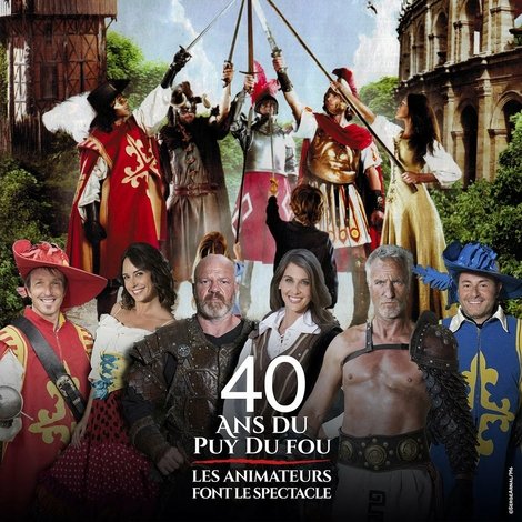 40 ans du Puy du Fou : les animateurs font le spectacle