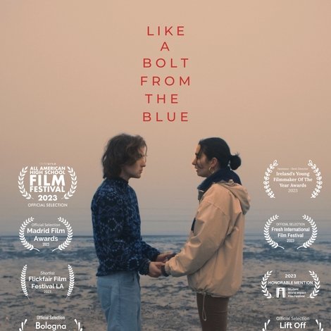 Like a bolt from the blue