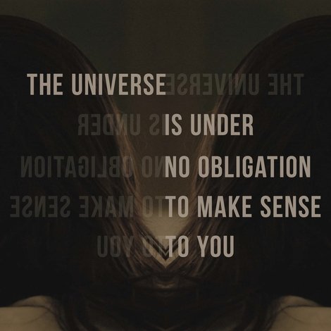 The Universe Is Under No Obligation To Make Sense To you