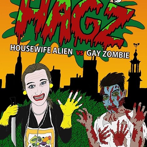 Housewife Alien vs. Gay Zombie