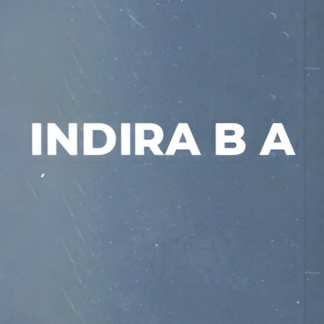 Indira B.A.