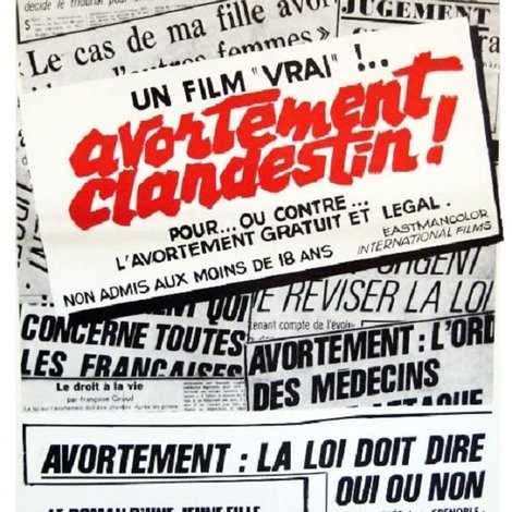 Avortement clandestin!