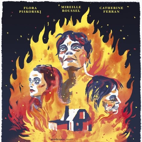 Trois femmes brûlées