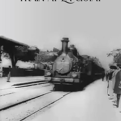 L'arrivée d'un train à La Ciotat