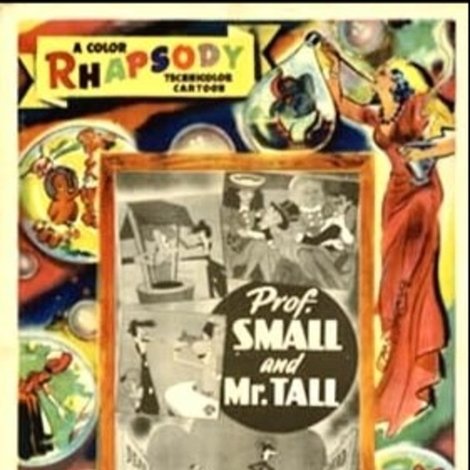 Professor Small and Mr. Tall