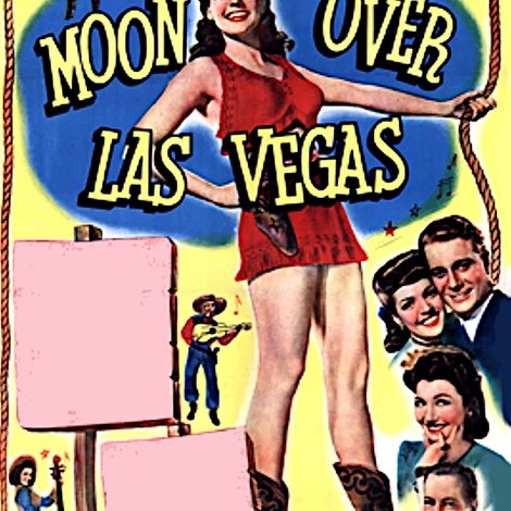 Moon Over Las Vegas