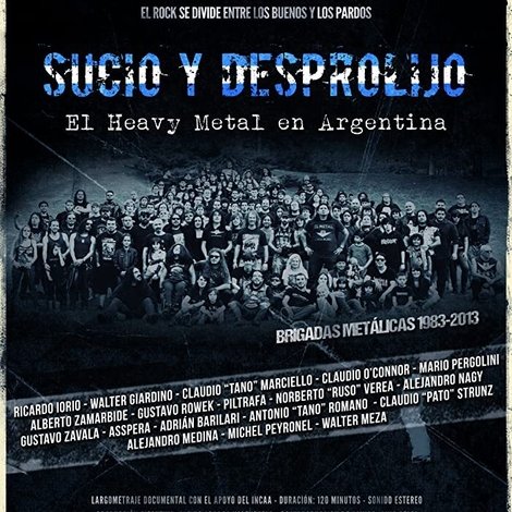 Sucio y desprolijo: El Heavy Metal en Argentina
