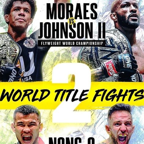 ONE on Prime Video 1: Moraes vs. Johnson II