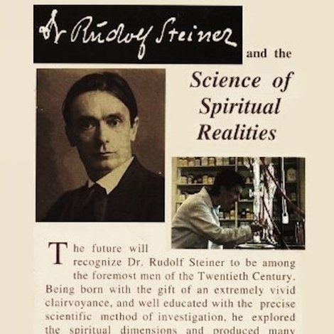 Dr Rudolf Steiner and the Science of Spiritual Realities