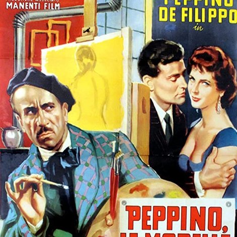 Peppino, le modelle e... chella llà