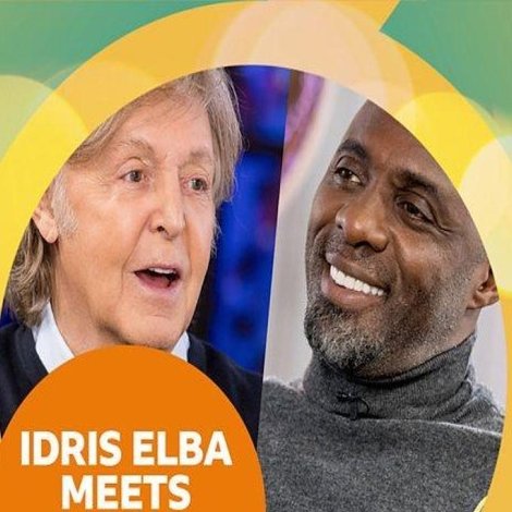 Idris Elba Meets Paul McCartney