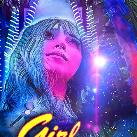 Girl in the Palms
