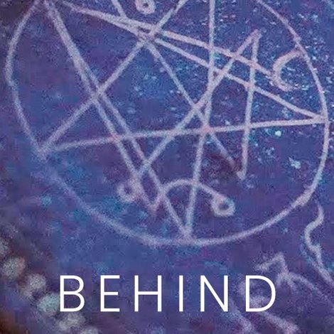 Behind