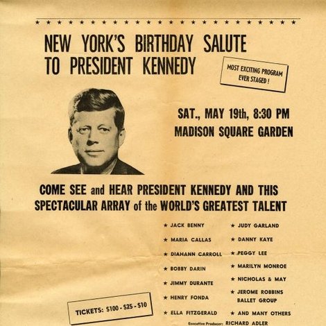 President Kennedy's Birthday Salute