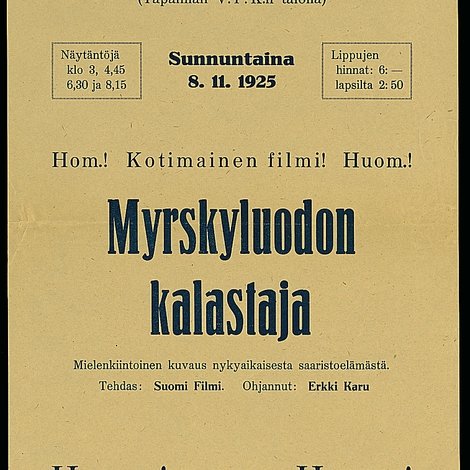 Myrskyluodon kalastaja