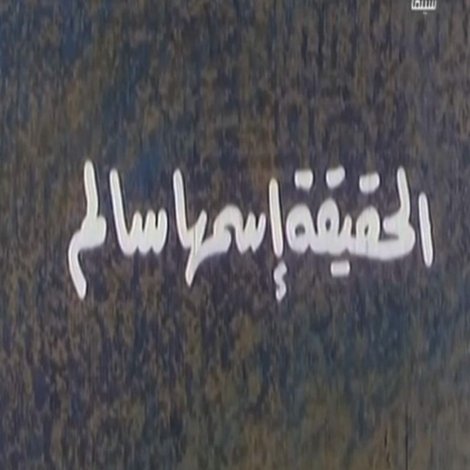 الحقيقة اسمها سالم