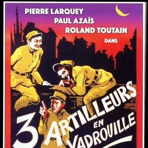 Trois artilleurs en vadrouille