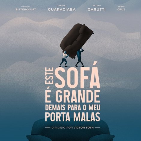 Esse sofá é grande demais para o meu porta malas